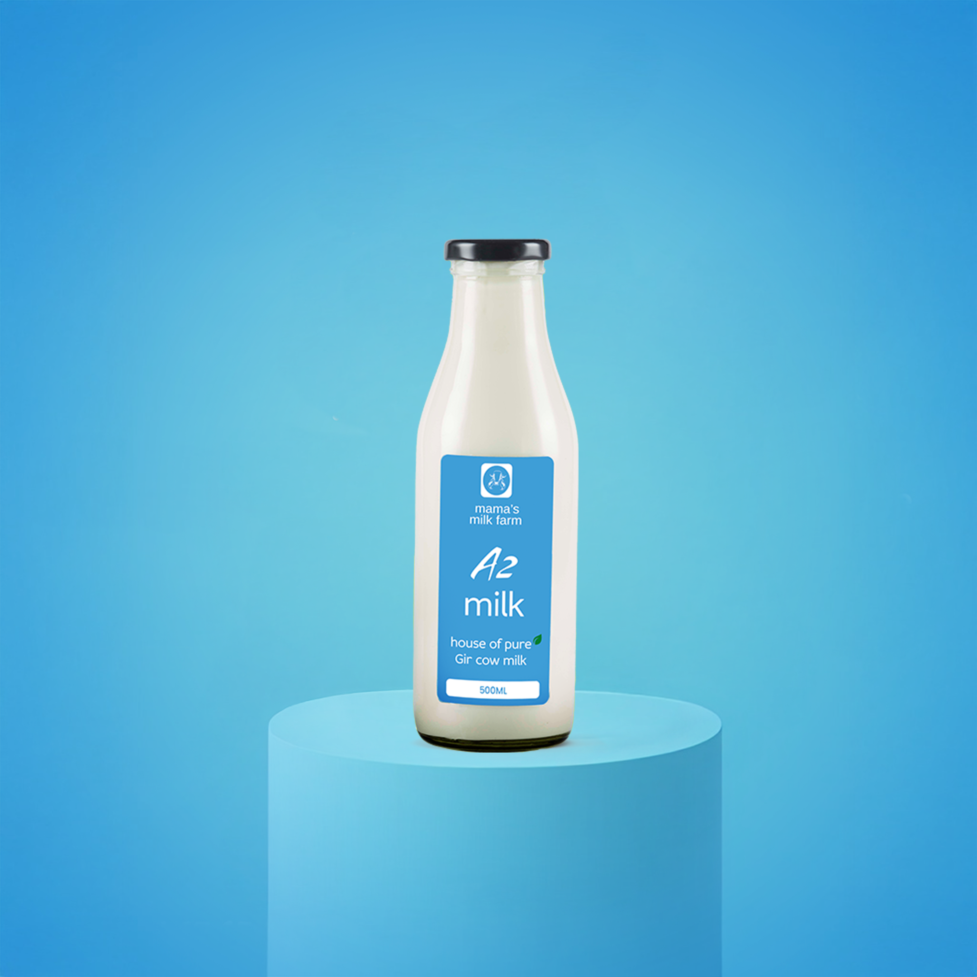 A2 Gir Cow Pure Milk - 500ml